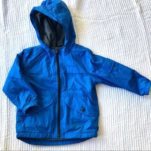 BabyGap rain resistant zip up jacket | size 2